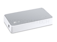 Коммутатор TP-Link SOHO   TL-SF1008D Коммутатор 8-port 10/100M mini Desktop Switch, 8 10/100M RJ45 ports, Plastic case