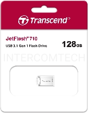 Флеш-накопитель Transcend 128GB JETFLASH 710 (Silver)