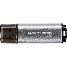 Накопитель USB2.0 32GB Move Speed M1 серебро