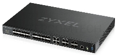 Коммутатор Zyxel XGS4600-32F L3 Managed Switch, 24 port Gig SFP, 4 dual pers.  and 4x 10G SFP+, stackable, dual PSU