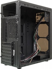 Корпус Accord SKY-01 черный без БП ATX 4x120mm 2xUSB2.0 1xUSB3.0 audio