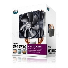 Кулер для процессора Cooler Master CPU Cooler Hyper 212X, 600 - 1700 RPM, 150W, Full Socket Support