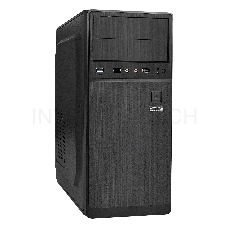 Корпус Miditower ExeGate XP-402U-400W-12 (ATX, БП XP400 с вент. 12см, 2*USB+1*USB3.0, аудио, черный)