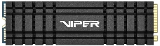 Накопитель SSD M.2 Viper 512Gb VPN110 Series <VPN110-512GM28H> (PCI-E 3.0 x4, up to 3100/2300MBs, 3D NAND, DRAM, TBW 400Tb, 22х80mm, heatsink)