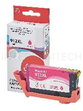 Струйный картридж Sakura 3YL82AE (№912XL Magenta) для HP, пурпурный, 10,5 мл., 825 к.