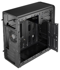 Корпус Aerocool Qs-182 черный без БП mATX 2x120mm 2xUSB2.0 1xUSB3.0 audio