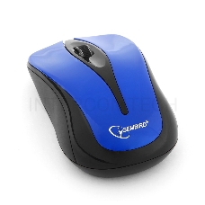 Мышь Gembird MUSW-325-B Blue USB {Мышь беспров., 2кн.+колесо-кнопка, 2.4ГГц, 1000 dpi}