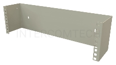Кронштейн Hyperline BW19, настенный, 3U, 136х493х110 мм (ВхШхГ), нагрузка: 15 кг, настенный, 19, цвет: серый