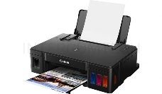 Принтер Canon PIXMA G1411, 4-цветный струйный СНПЧ A4, 8.8 (5 цв) изобр./мин, 4800x1200 dpi, подача: 100 лист., USB, печать фотографий, печать без полей (Старт.чернила 12000 стр черные, 7000 стр CMY цветные)
