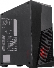 Корпус без БП Cooler Master MasterBox K501L, 1xUSB3.0, 1xUSB2.0, 1x120 Fan,  1x120 Red Led Fan, w/o PSU, Black, ATX