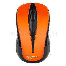 Мышь Gembird MUSW-325-O Orange USB {Мышь беспров., 2кн.+колесо-кнопка, 2.4ГГц, 1000 dpi}