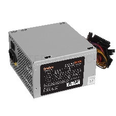 Блок питания 500W ExeGate UN500, ATX, PC, 12cm fan, 24p+4p, 6/8p PCI-E, 3*SATA, 2*IDE, FDD + кабель 220V в комплекте