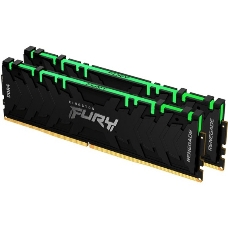 Память оперативная Kingston 32GB 3200MHz DDR4 CL16 DIMM (Kit of 2) 1Gx8 FURY Renegade RGB