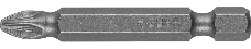 Бита ЗУБР МАСТЕР 26001-2-50-2  кованая CrMo E 1/4 PH2 50мм 2шт