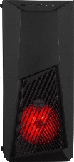 Корпус без БП Cooler Master MasterBox K501L, 1xUSB3.0, 1xUSB2.0, 1x120 Fan,  1x120 Red Led Fan, w/o PSU, Black, ATX