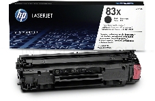 Тонер Картридж HP 83X CF283X черный для HP LJ Pro M201/M225 (2200стр.)