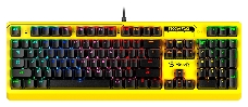 Клавиатура A4Tech Bloody B810RC Punk механическая желтый/черный USB for gamer LED