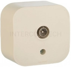 Электроустановочные изделия Legrand Legrand 782245 Розетка TV (Слоновая кость)