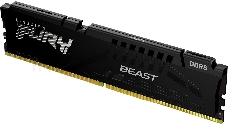 Модуль памяти Kingston 32GB U-DIMM DDR5 , 5600МГц, CL40, FURY Beast Black