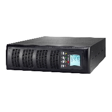 Источник бесперебойного питания CROWN On-Line CMUOA-300X-10K 10000VA/9000W, корпус металл, TOWER&RACK, 3U+3U, АКБ 16*12V/7AH, PF-0.9, AVR 110-300V, порт USB+RS-232, EPO, розетки - клемная колодка (Ph+N+GND), входной кабель 2,5 м, вентилятор охлаждения