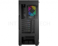 Корпус MSI MAG VAMPIRIC 010 / mid-tower, ATX, tempered glass side panel / 1x 120mm A-RGB fan inc. / MAG VAMPIRIC 010
