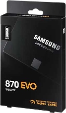 Накопитель SSD Samsung 500Gb SATA III MZ-77E500BW 870 EVO 2.5 R560/W530MB/s