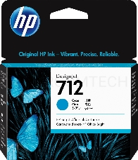 Картридж струйный HP 712 3ED67A голубой (29мл) для HP DJ Т230/630