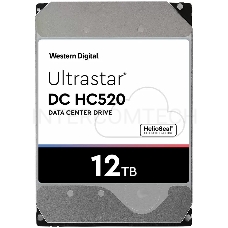 Жесткий диск WD Original SAS 3.0 12Tb 0F29532 HUH721212AL5204 Ultrastar DC HC520 (7200rpm) 256Mb 3.5