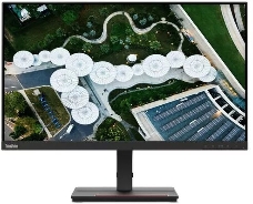 Монитор 23.8 Lenovo ThinkVision S24e-20 Black (VA, 1920x1080, 4 ms, 178°/178°, 250 cd/m, 3M:1, VGA+HDMI) (62AEKAT2EU)