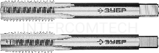 Метчики ЗУБР 4-28007-12-1.75-H2_z01 ПРОФЕССИОНАЛ  машинно-ручные, рез метр. резьбы, М12х1,75, 2шт