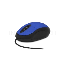 Мышь CBR CM 102 Blue, оптика, 1200dpi, офисн., провод 1,3м, USB, CM 102 Blue