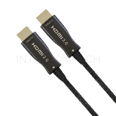 Активный оптический кабель HDMI Cablexpert, 80м, v2.0, 19M/19M, AOC Premium Series, позол.разъемы, экран, коробка