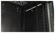 Шкаф телекоммуникационный настенный Hyperline TWB, 19, 9U, 500х600х450 мм (ВхШхГ), дверь: металл, разборный, цвет: чёрный