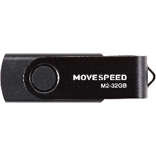 Накопитель USB2.0 32GB Move Speed M2 черный