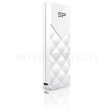 Флеш Диск Silicon Power 16Gb Ultima U03 SP016GBUF2U03V1W USB2.0 белый