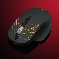 Мышь Oklick 636LWC черный оптическая (2400dpi) беспроводная USB (6but)