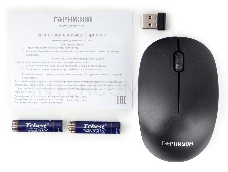 Мышь беспроводная Гарнизон GMW-440,  черный, 1000 DPI, 2 кн.+ колесо-кнопка