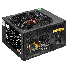 Блок питания БП 500W ExeGate 500PPH-LT, 80+, ATX, black, APFC, 12cm, 24p, (4+4)p, 5*SATA, 3*IDE