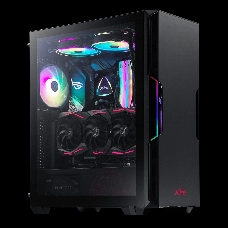Корпус ADATA XPG STARKER черный Mid-Tower, Micro-ATX, Mini-ITX, Standard-ATX, USB 3.2 Gen1 Type-A