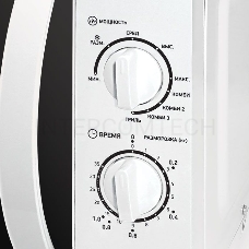 Микроволновая печь BBK 20MWG-738M/W белый (гриль) (20 литров гриль, механическое управление, 700 Вт)
