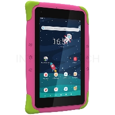 Планшет Topdevice Kids Tablet K7, 7.0 (1024x600) IPS display, Android 11 (Go edition) + HMS apps, up to 1.8GHz 4-core RK3566, 2/16GB, BT 4.1, WiFi, USB-C, microSD card slot, 0.3MP front cam + 2.0MP rear cam, 3000mAh bat, Pink