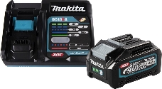 Батарея аккумуляторная Makita BL4040 40В 4Ач Li-Ion (З/У в компл.) (191J67-0)