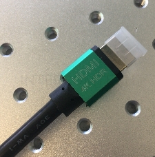Кабель Greenconnect 1.2m HDMI  версия 2.0, HDR 4:2:2, Ultra HD, 4K 60 fps 60Hz/5K*30Hz, 3D, AUDIO, 18.0 Гбит/с, 28/28 AWG, OD7.3mm, тройной экран, черный, AL корпус зеленый (GCR-50961)
