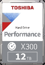 Жесткий диск Toshiba SATA-III 12Tb HDWR21CUZSVA X300 (7200rpm) 256Mb 3.5
