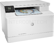 МФУ HP Color LaserJet Pro MFP M182n (7KW54A), принтер/сканер/копир, (А4, чб./цвет 16стр/мин., USB B, LAN)