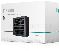 Блок питания Deepcool ATX 400W PF400 80 PLUS WHITE (20+4pin) APFC 120mm fan 6xSATA RTL