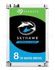 Жесткий диск SEAGATE SATA 8TB 7200RPM 6GB/S 256MB ST8000VX004 Skyhawk