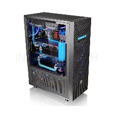 Корпус Thermaltake Core X71 TG черный без БП ATX 2xUSB2.0 2xUSB3.0 audio bott PSU