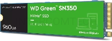 Твердотельный накопитель SSD WD Green SN350 NVMe WDS960G2G0C 960ГБ M2.2280 (TLC)