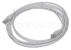 Кабель Patch cord Lanmaster TWT-45-45-3.0/S-GY 3м